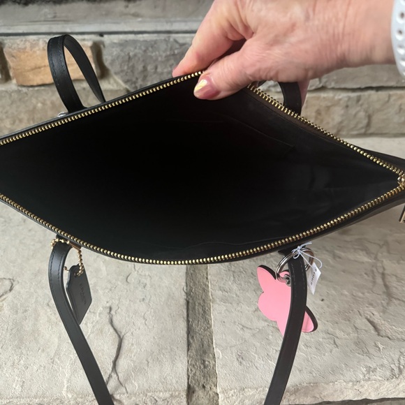 Coach Signature Brown Tote - Picture 6 of 6